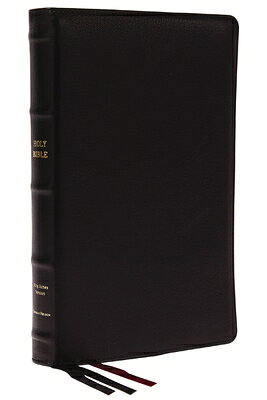 KJV Holy Bible: Large Print Thinline, Black Goatskin Leather, Premier Collection, Red Letter, Comfor KJV THINLINE BIBLE LP IMIT BLA 