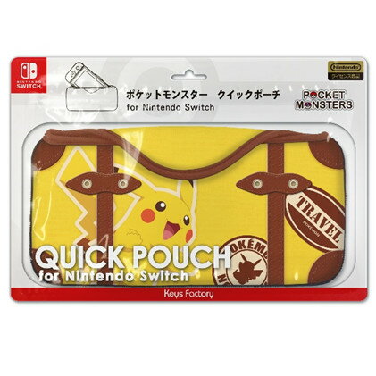 ポケットモンスター クイックポーチ for Nintendo Switch ピカチュウ