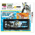 ポケットモンスターカードケース6＋シールセット for ニンテンドー3DS ブラックキュレムの画像