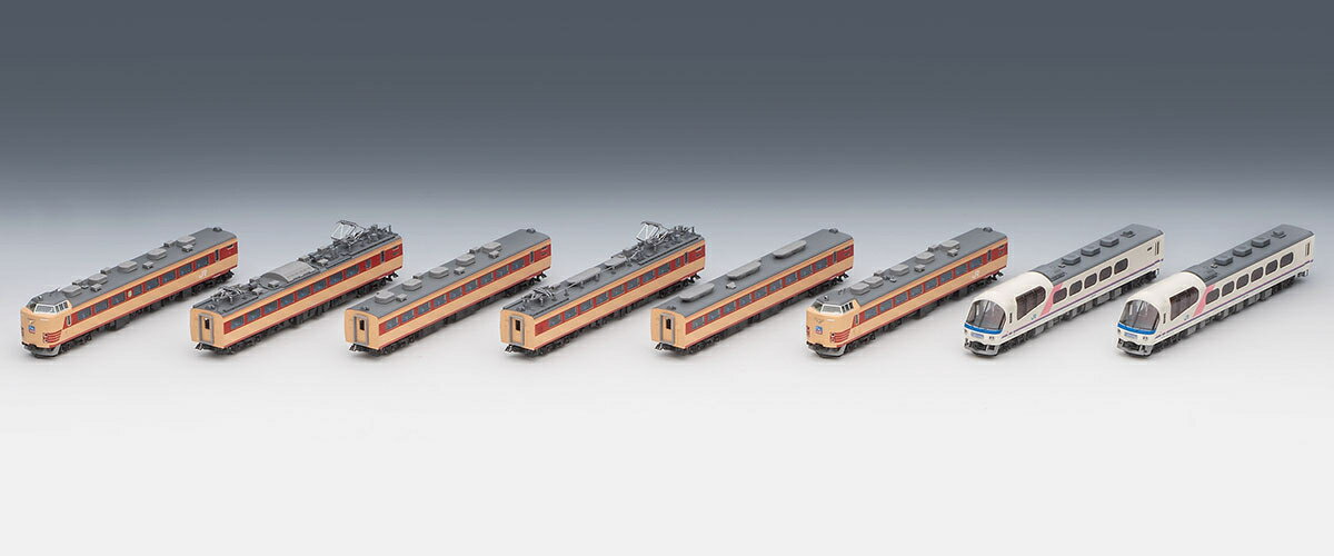 TOMIX 485系・キハ65形（北近畿・エーデル丹後）セット（8両） 【98778】 (鉄道模型  ...