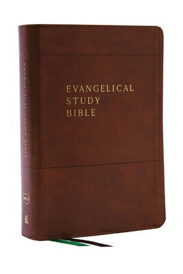 楽天楽天ブックスEvangelical Study Bible: Christ-Centered. Faith-Building. Mission-Focused. （Nkjv, Brown Leathersoft, NKJV EVANGELICAL STUDY BIBLE L [ Thomas Nelson ]