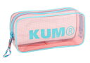 KUM クリアペンポーチ ライトピンク ペンケース (文具(Stationary))
