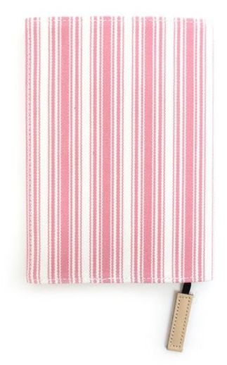 文庫版 ストライプ 国産帆布ブックカバー PL