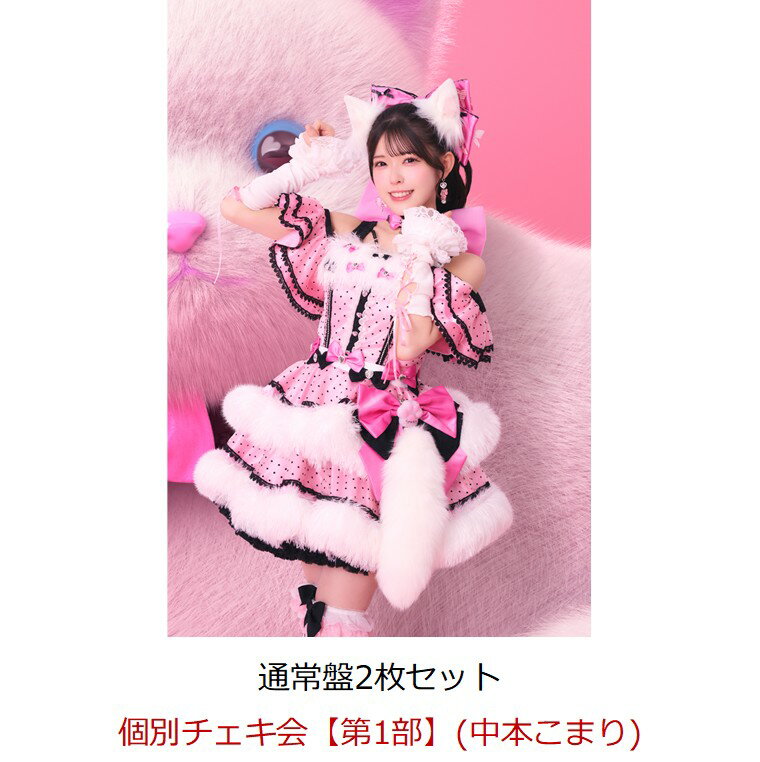 【楽天ブックス限定先着特典】【クレジットカード決済限定】【イベント対象】すきなんかじゃ...にゃい！(通常盤×2枚セット)(個別チェキ会【第1部】(中本こまり)) [ fav me ]
