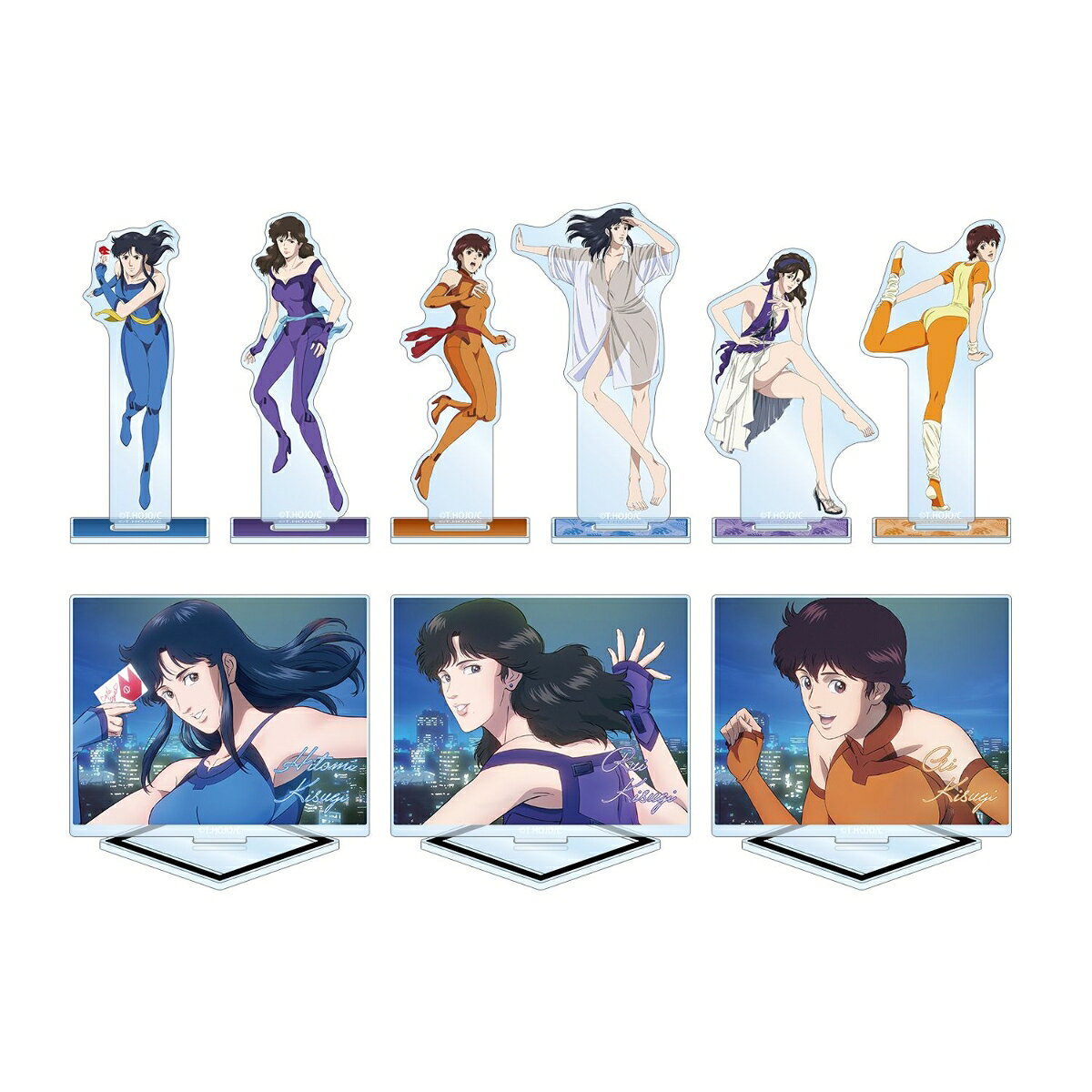 アニメ『キャッツ♥アイ』トレーディングアクリルスタンド(BOX＝9個)