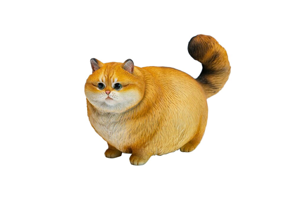 JXK ぽっちゃり猫 茶トラ 【JXK390B】 (フィギュア)