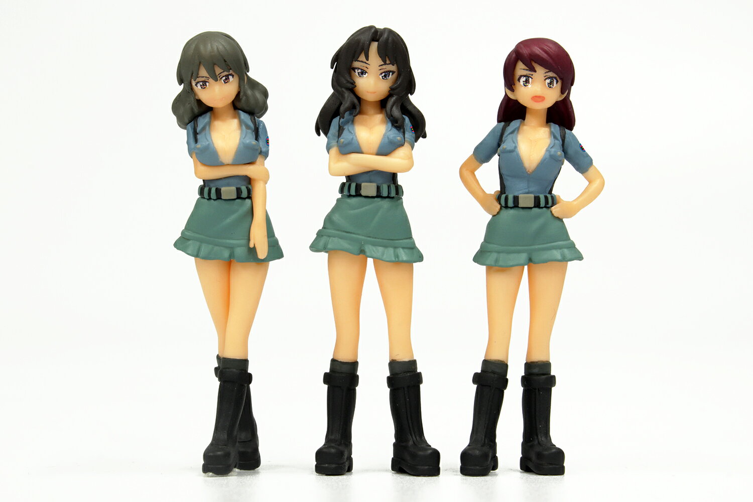 『ガールズ＆パンツァー 最終章』 1/35 青師団高校 フィギュアセット 【GPF-38】 (無発泡ウレタン製未塗装キット)