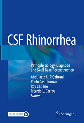 CSF Rhinorrhea: Pathophysiology, Diagnosis and Skull Base Reconstruction CSF RHINORRHEA 2022/E [ Abdulaziz A. Alqahtani ]