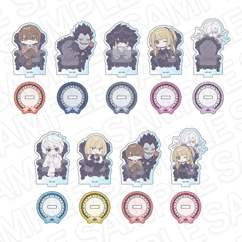 DEATH NOTE ミニアクリルスタンド（ランダム） デフォルメ ver．