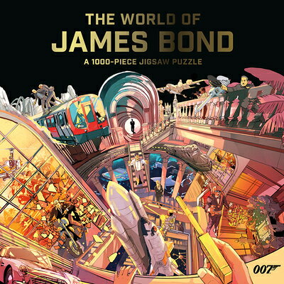 The World of James Bond 1000 Piece Puzzle: A 1000-Piece Jigsaw Puzzle WORLD OF JAMES BOND 1000 PIECE [ Laurence King Publishing ]
