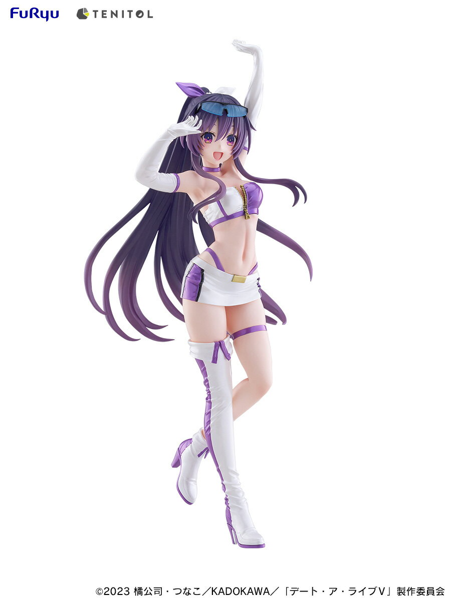 TENITOL TALL 『デート・ア・ライブV』 夜刀神十香 レースクイーンver. 【AMU-TNL0184】 (塗装済み完成品フィギュア)