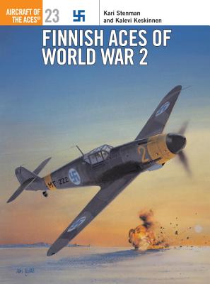 Always outnumbered by their Soviet counterparts, the small band of Finnish fighter pilots who defended their Scandinavian homeland from the 'communist hordes' in three separate wars between 1939 and 1945 amassed scores only bettered by the Luftwaffe's Jagdflieger. Initially equipped with a motley collection of biplane and monoplane fighters garnered from sources across the globe, the Finnish Air Force was thrust into combat in November 1939. Given little chance against the massive Soviet force, the Finnish fighter pilots confounded the sceptics and decimated the attacking fighter and bomber formations, prompting the Russians to call a halt in March 1940. This scenario was repeated in 1941, and by 1943 the Finns had become uneasy allies with the Germans. Complete with first-hand accounts and detailed colour illustrations, this book profiles aces like Juutilainen and Wind, who proved unbeatable in the final months of conflict.