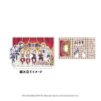 【グッズ】プレミアム アクリルジオラマプレート「アイドルマスター ミリオンライブ！」04/第4弾デザイン(グラフアート)