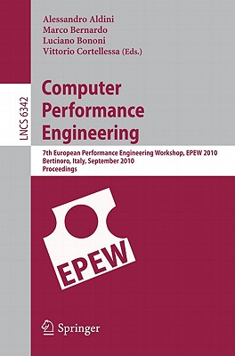 This book constitutes the refereed proceedings of the 7th European Performance Engineering Workshop, EPEW 2010, held in Bertinoro, Spain, in September 2010.The 16 revised full papers presented were carefully reviewed and selected from 38 submissions. The papers are organized in topical sections on network and software performance; timed models and model checking; case studies; model solutions and bounds; and compositional analysis.