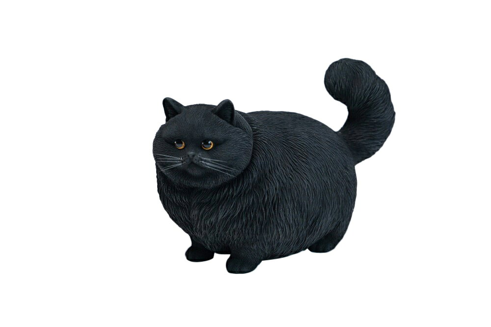 JXK ぽっちゃり猫 ブラック 【JXK390F】 (フィギュア)