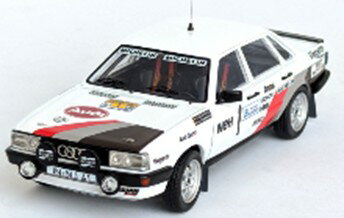 トロフュー 1/43 アウディ 80 クワトロ 1983年 ラリースウェーデン 2位 #1 Stig Blomqvist/Bjorn Cederberg 【dsn384】 (ミニカー)