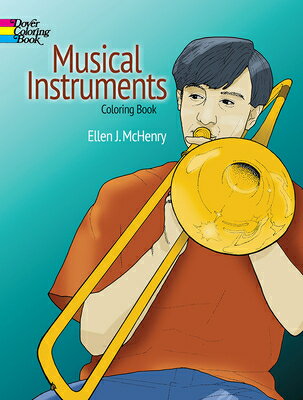 MUSICAL INSTRUMENTS COLORING BOOK ELLEN J. MCHENRY