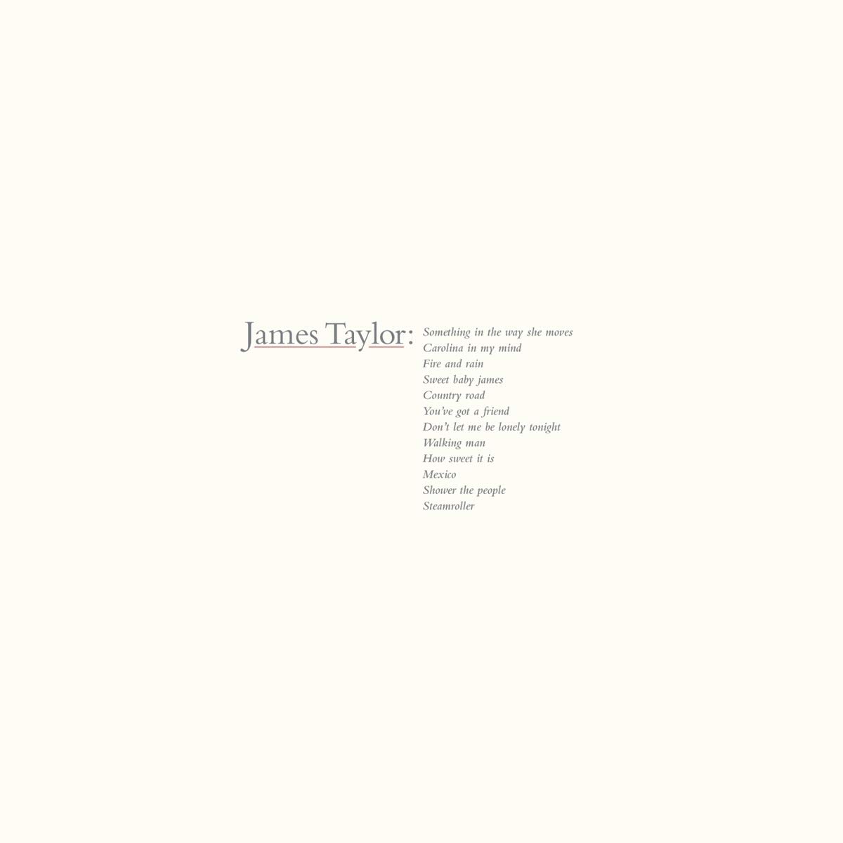 【輸入盤】James Taylor's Greatest Hits (2019 Remaster)