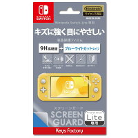 SCREEN GUARD for Nintendo Switch Lite(9H高硬度＋ブルーライトカットタイプ)の画像