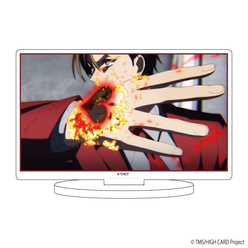 キャラアクリルフィギュア「HIGH CARD」07/クリス・レッドグレイヴ(場面写イラスト)【グッズ】