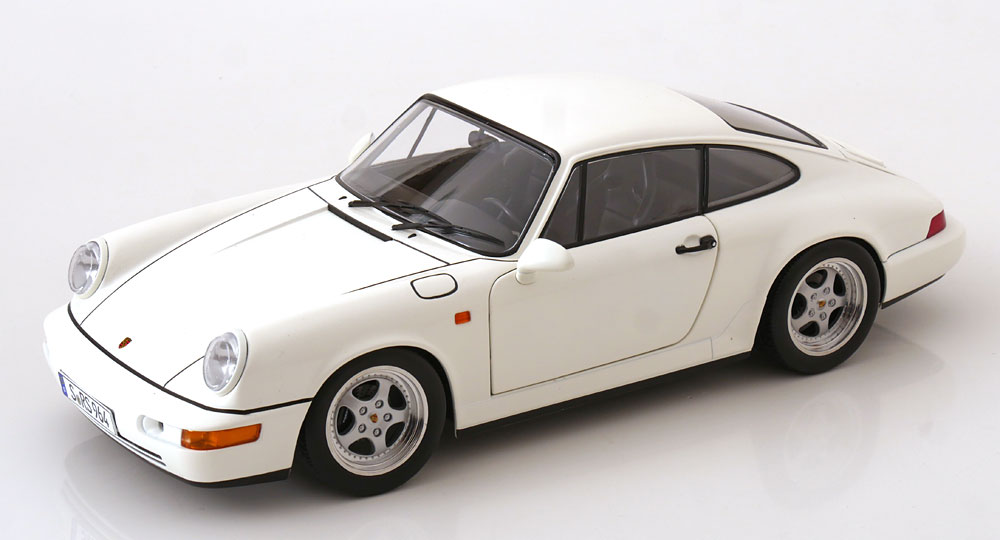 KK Scale 1/12 Porsche 911 (964) RS 1992 with Speedline rimsホワイト 【KKDC120241S 】 (ミニカー)
