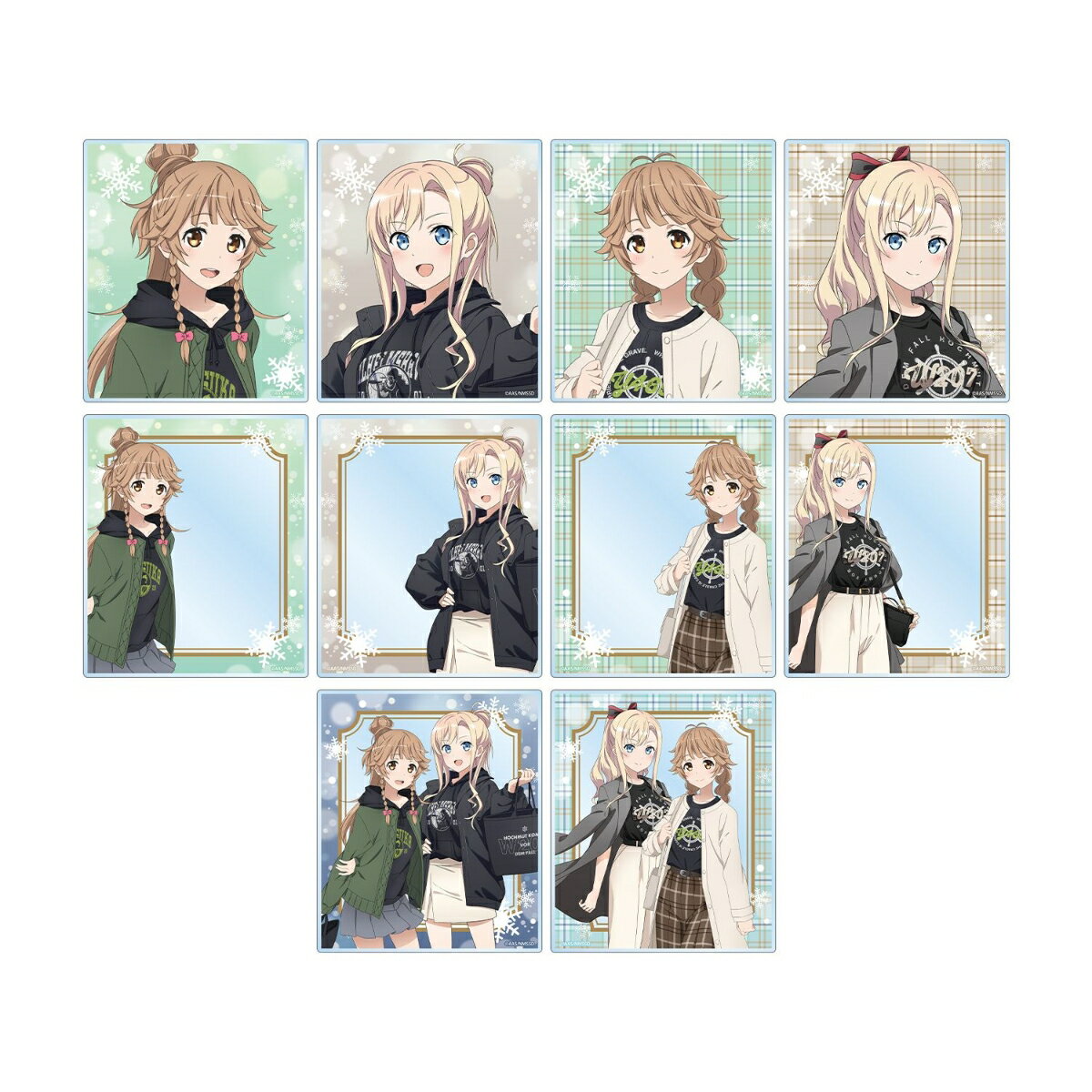 劇場版 ハイスクール・フリート描き下ろし デート私服ver. トレーディングアクリルカード(BOX＝10個)