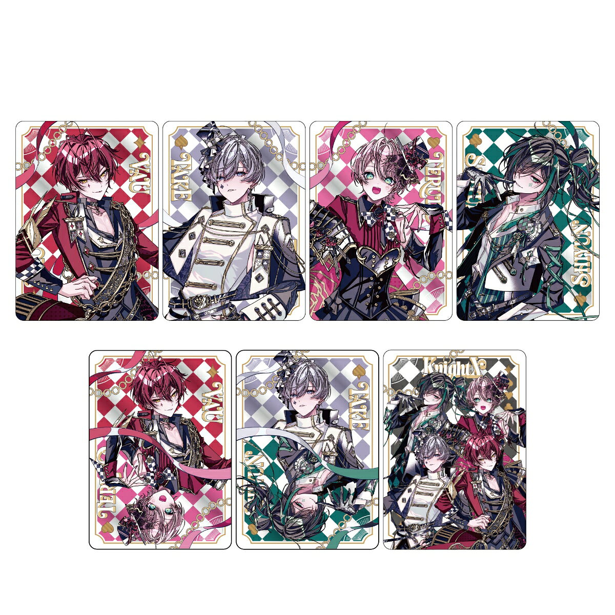 騎士X - Knight X - Metal Card Collection(1st ONE MAN LIVE 2025 ver.)(全14種のうちランダム5種) [ 騎士X - Knight X - ]
