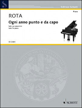【輸入楽譜】ロータ, Nino: 毎年、また初めから: 劇音楽からの組曲
