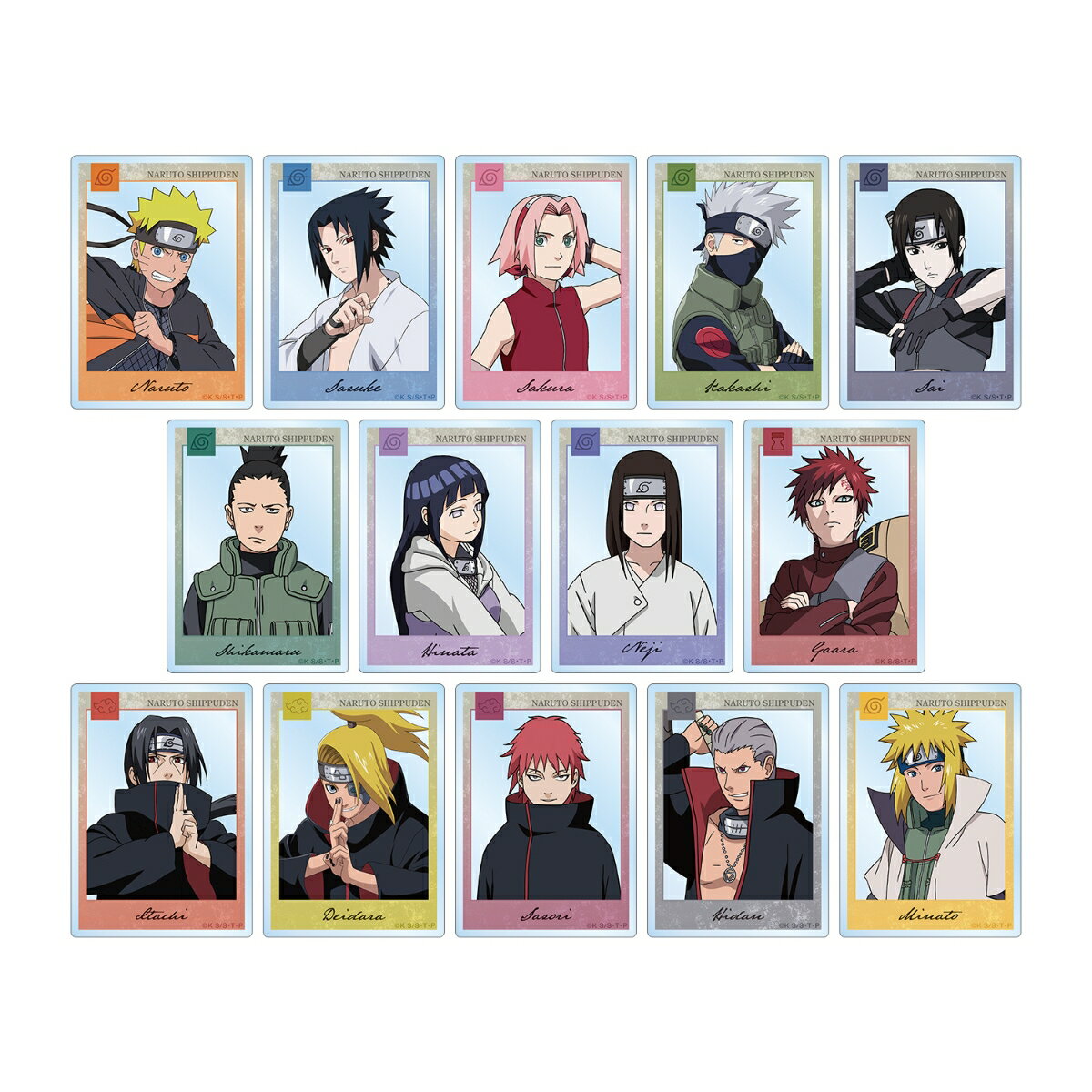 NARUTO-ナルトー 疾風伝トレーディングアクリルフォト(BOX＝14個)