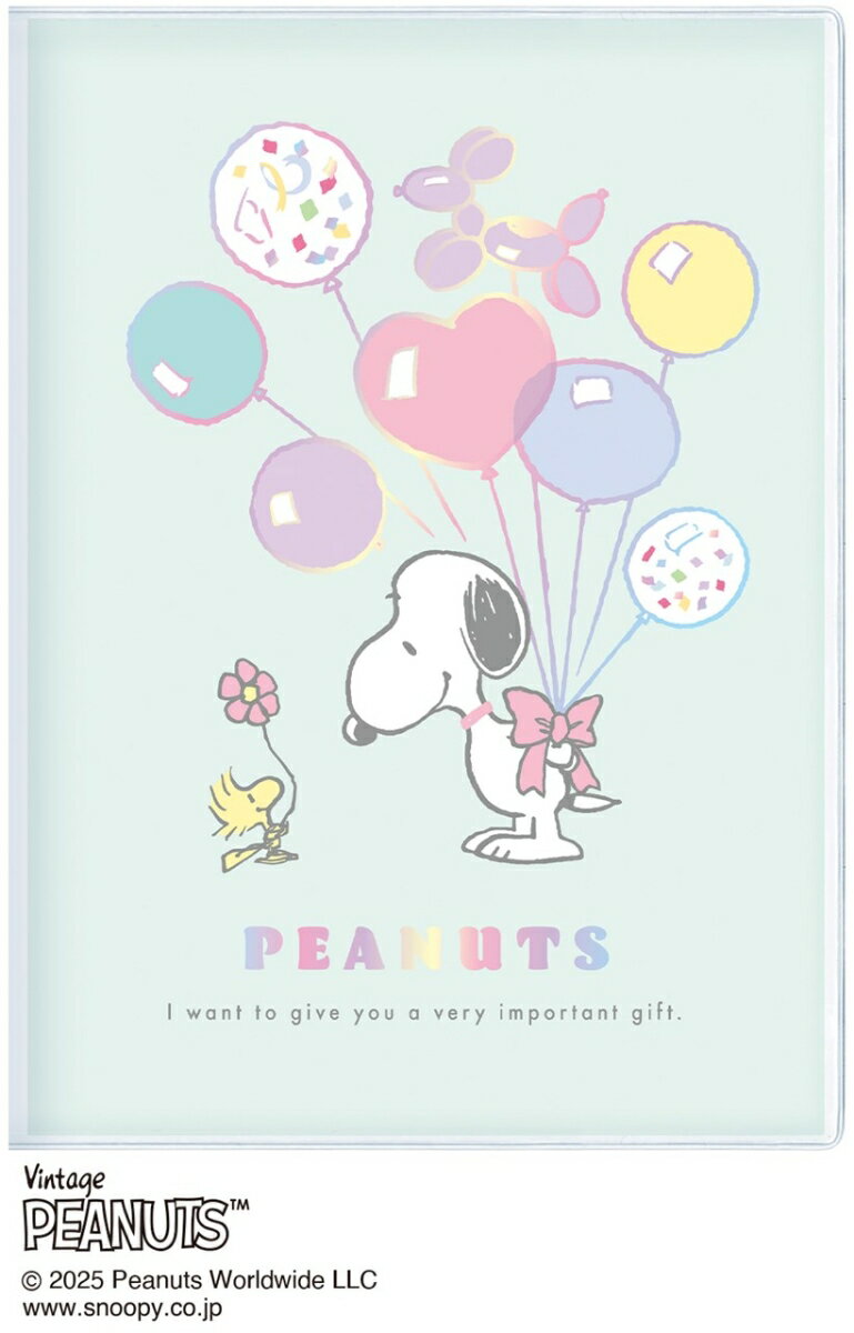 26D/W303 B6コミックデザインピーナッツ/バルーンギフト