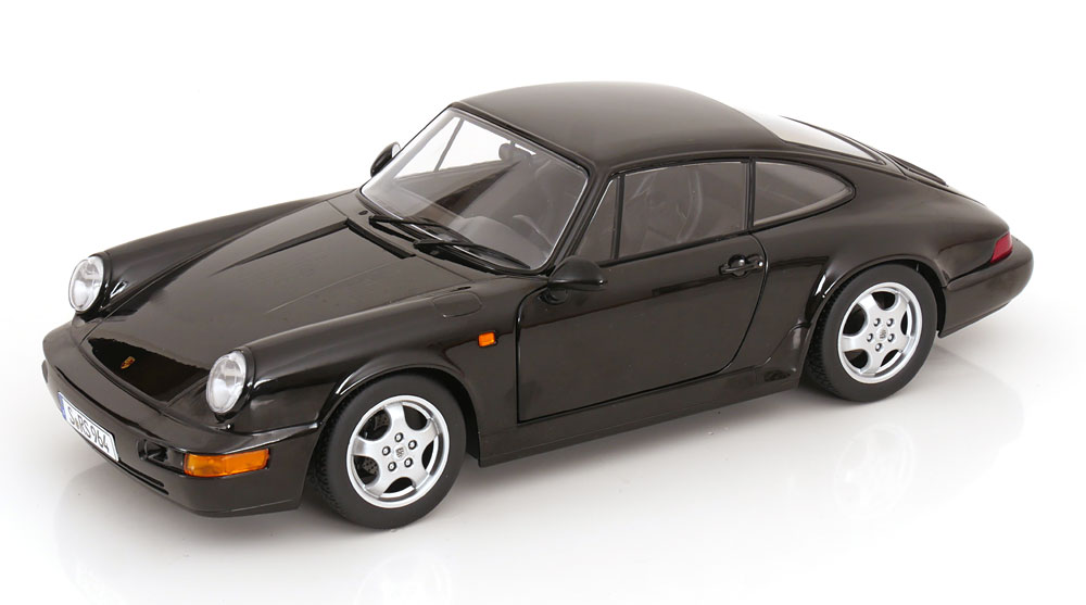 KK Scale 1/12 Porsche 911 (964) RS 1992 with Cup rimsブラック 【KKDC120243C 】 (ミニカー)