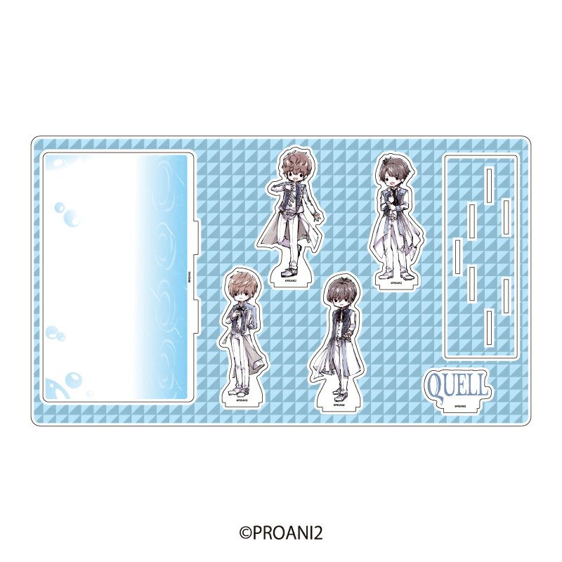 プレミアム アクリルジオラマプレート「TSUKIPRO THE ANIMATION 2」04/QUELL(グラフアート)【グッズ】