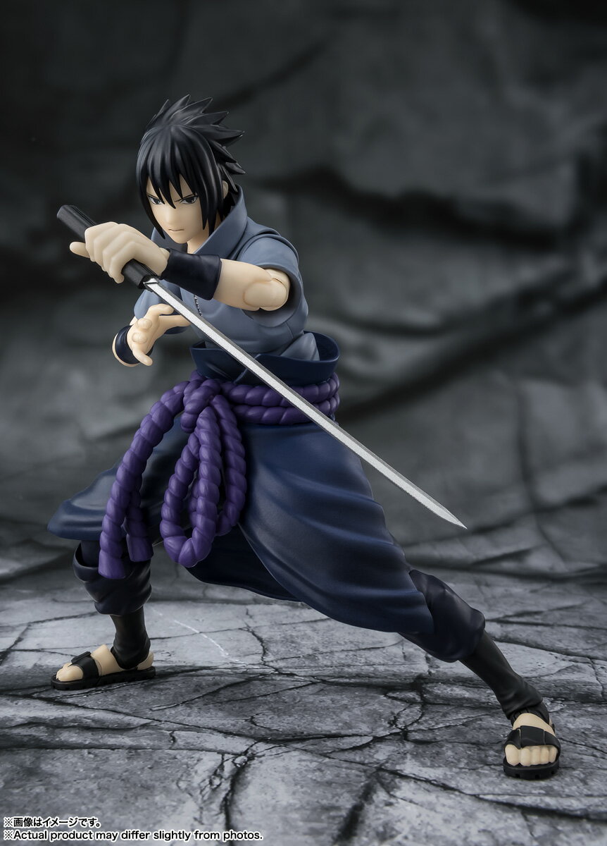 S.H.Figuarts 『NARUTO -ナルトー 疾風伝』 うちはサスケ -闇を焼き切る孤高の忍ー (塗装済み可動フィギュア)