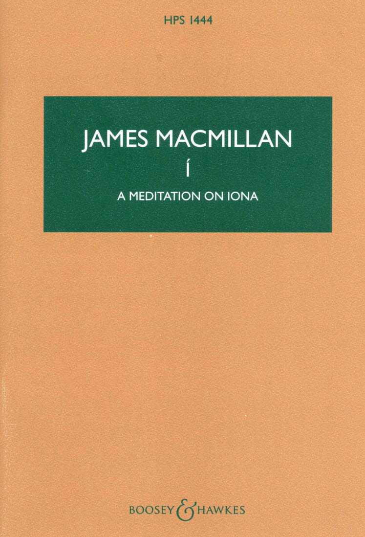 【輸入楽譜】マクミラン, James: I-アイオナの思索(Strings,Percussion)
