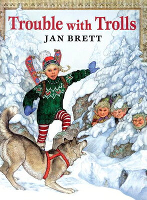 Trouble with Trolls TROUBLE W/TROLLS （Picture Puffin Books） [ Jan Brett ]
