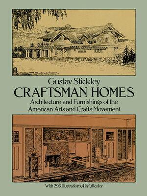 296 architectural drawings, floor plans, and photographs illustrate 40 different kinds of "Mission-style" homes from "The Craftsman" (1901-16), voice of American style of simplicity and organic harmony.