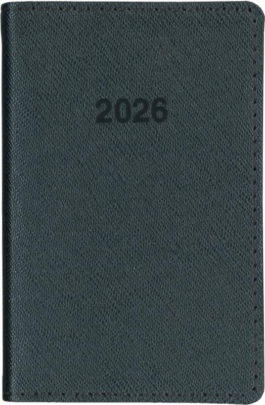 772　ミニ手帳（シルバーグレー）