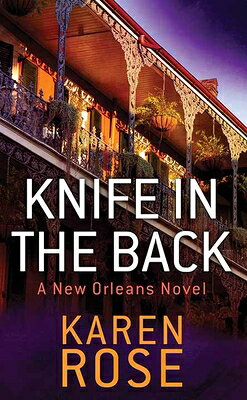 Knife in the Back: New Orleans KNIFE IN THE BACK -LP （Center Point Platinum Mystery (Large Print)） 