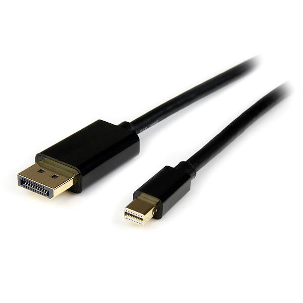 Mini DisplayPort - DisplayPort 変換ケーブル/4m/ディスプレイポート 1.2/mDP - DPモニターケーブル/4K60Hz/mDPオス - DPオス