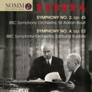 【輸入盤】Sym, 2, 4, : Boult / Rubbra / Bbc So ラッブラ エドマンド（1901-1986）