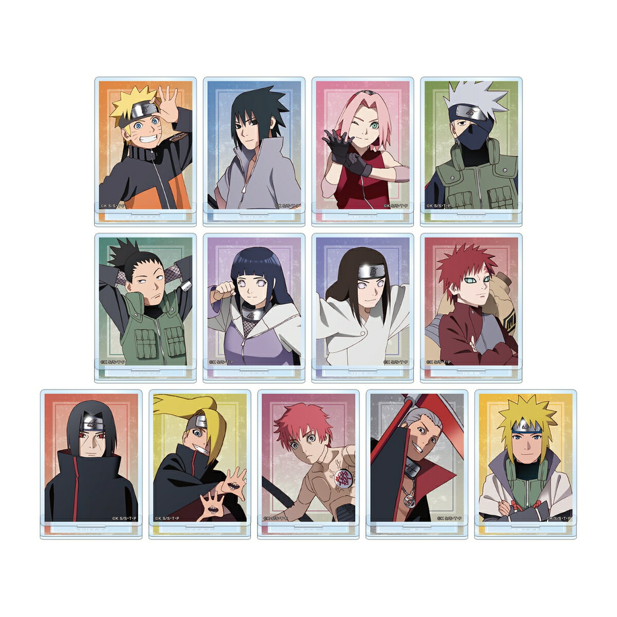NARUTO-ナルトー 疾風伝トレーディングアクリルスタンド(BOX＝13個)