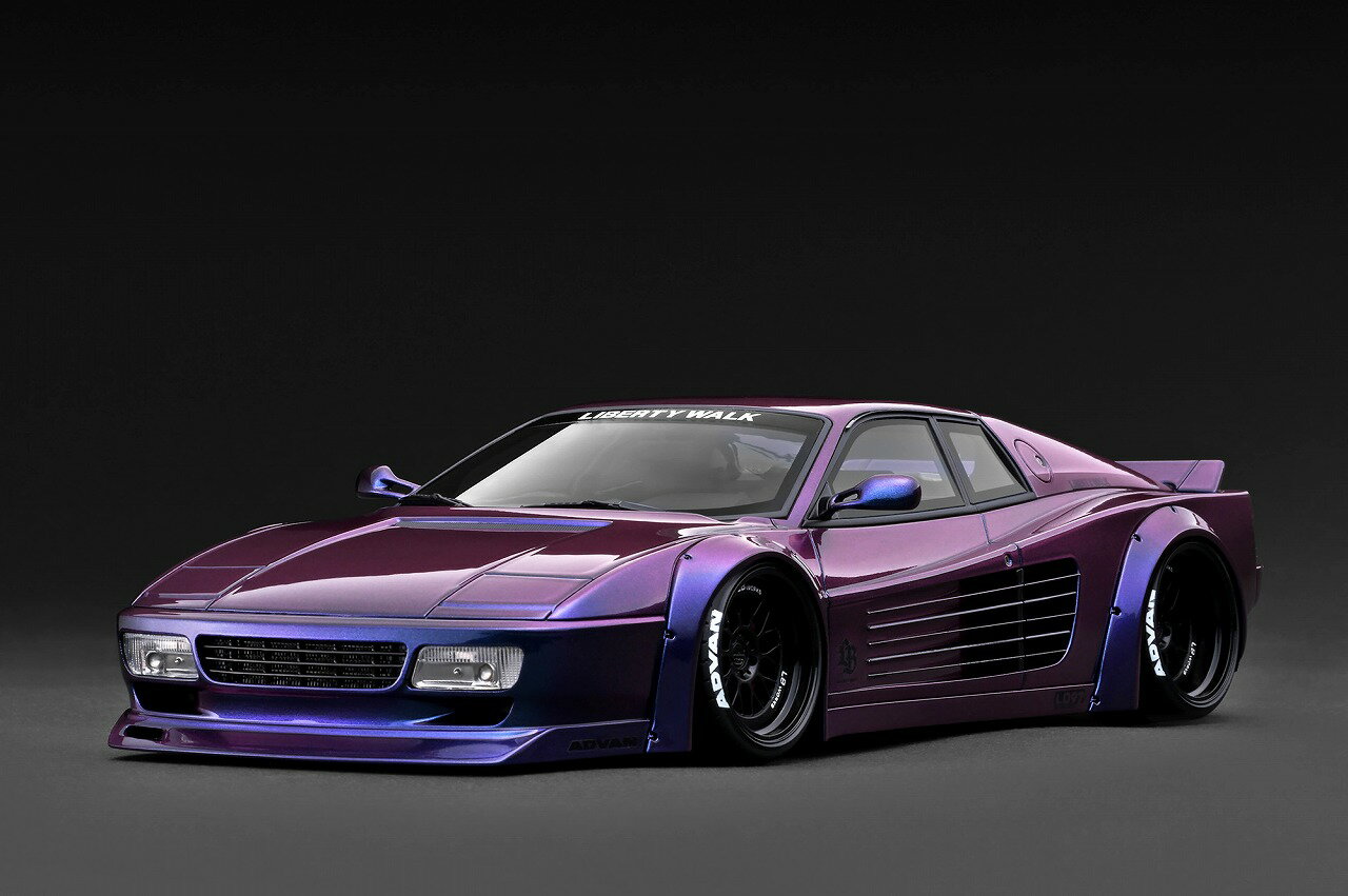 ignition model LB-WORKS 512 Purple Metallic (1/18 Scale) 【IG3792】 (ミニカー)