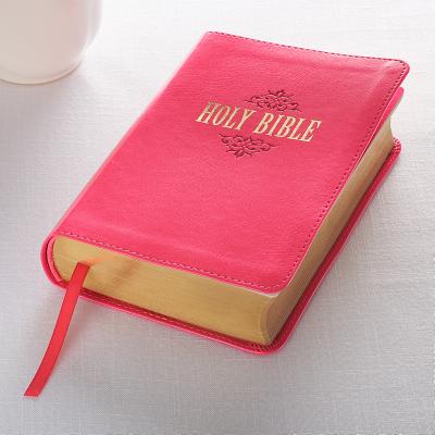 KJV Compact Large Print Lux-Leather Pink KJV COMPACT LP LUX-LEATHER PIN [ ー ]