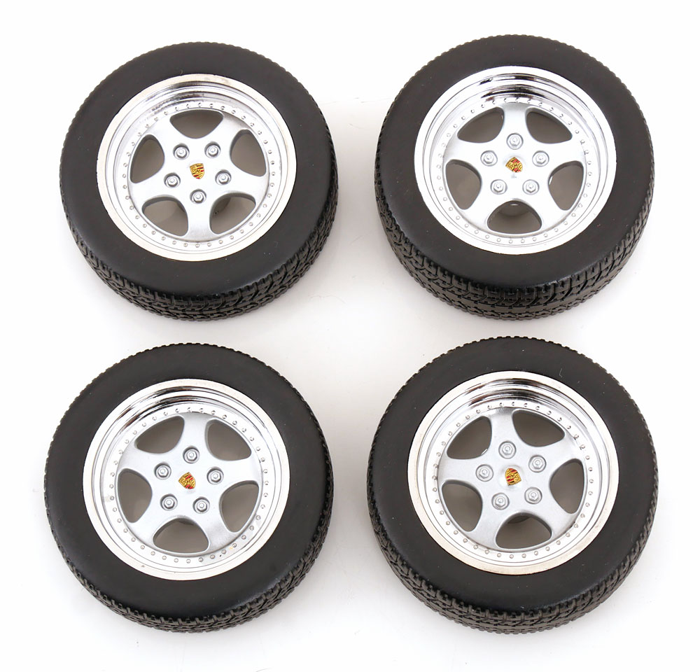 KK Scale 1/12 Porsche Speedline Rims and Tyres Set 1992 【KKDCACC055】 (ミニカー)