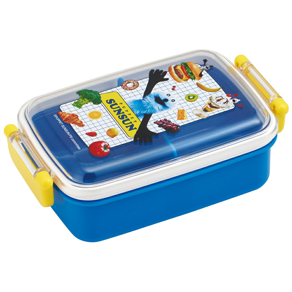 【商品詳細】
ふわっと盛り付けが出来るドーム型フタのタイトランチボックス。
のり等がフタにくっつきにくく、押し潰れを防ぎます！
おかずが片寄りにくい高い仕切り付き。
食洗機対応・フタを外して電子レンジOK！
名前シール付き。

【スペック】
・商品サイズ
約　横170×奥行105×高さ60mm
容量：450ml

・品質表示（耐熱温度）
フタ：AS樹脂（100度）
本体・仕切：ポリプロピレン（140度）
止具：ABS樹脂（100度）
パッキン：シリコーンゴム（140度）【商品サイズ (cm)】(幅×高さ×奥行）：17×6×10.5