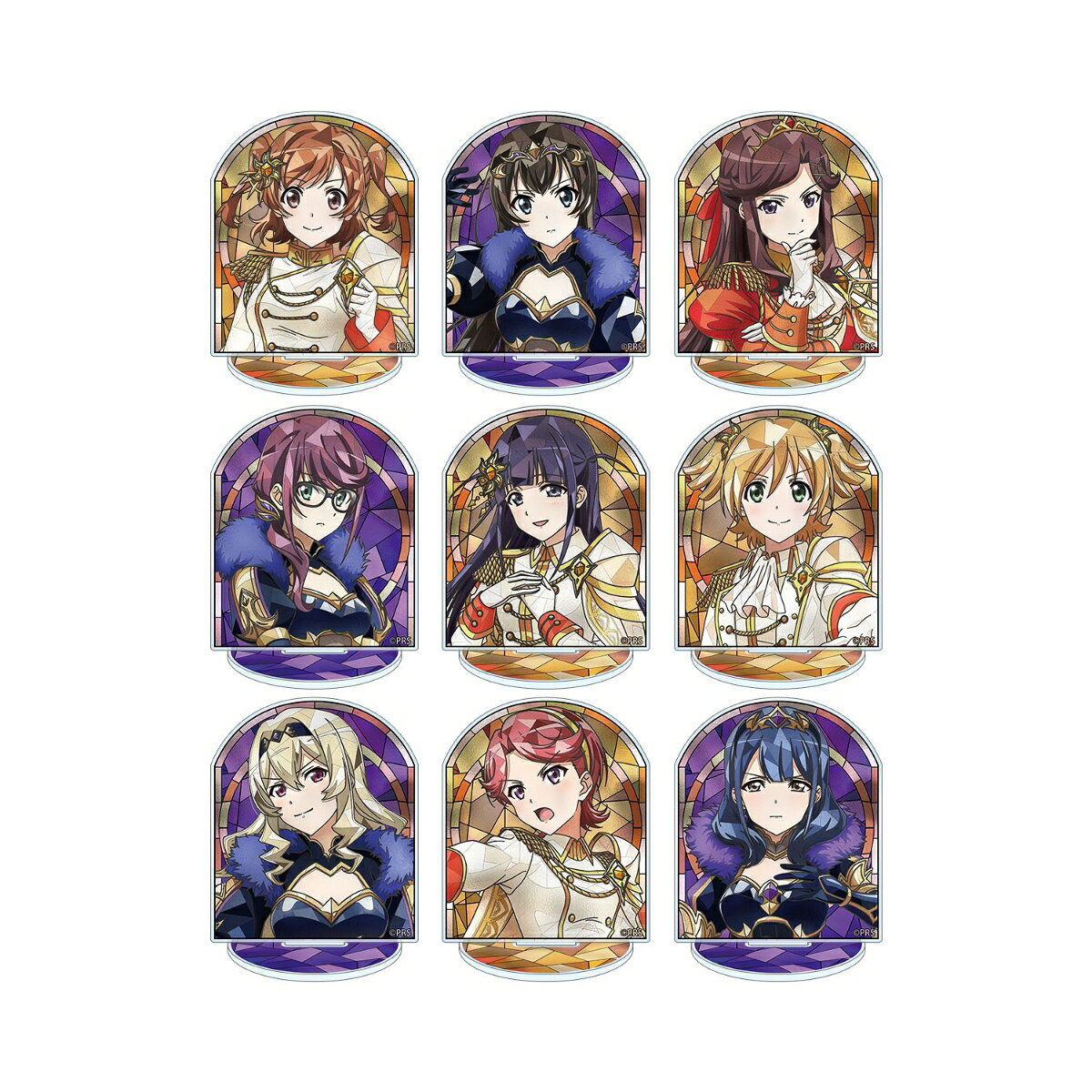 本体：（約）70×60mm以内
台座：（約）50×50mm以内
厚み：3mm
※デザインによって異なる