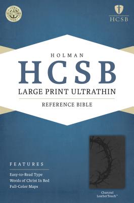 Large Print Ultrathin Reference Bible-HCSB B-HC-HLM CHA RL [ Holman Bible Staff ]