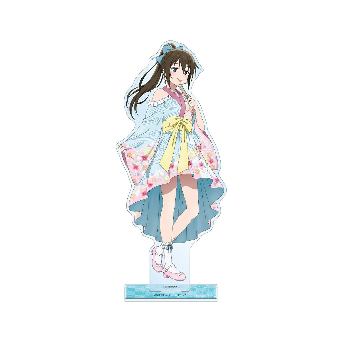 ラブライブ！虹ヶ咲学園スクールアイドル同好会描き下ろし 桜坂しずく 着物ドレスver. 特大アクリルスタンド