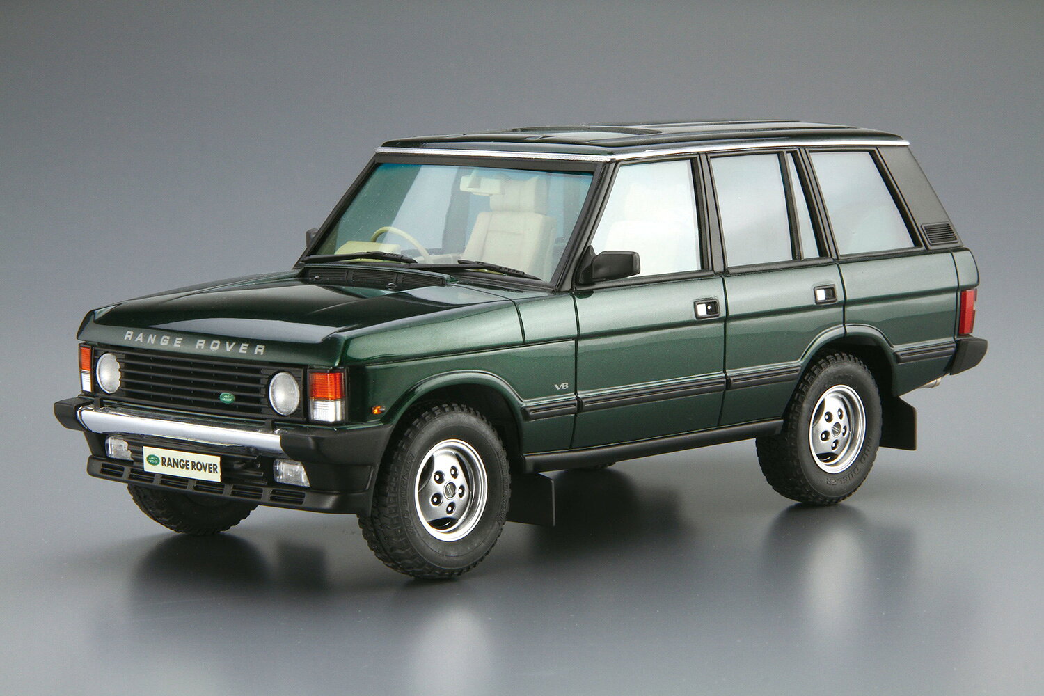 楽天ブックスのザ☆モデルカー 1/24 ランドローバー LH36D レンジローバー クラシック'92 【No.120】 (プラモデル)｜アングル2