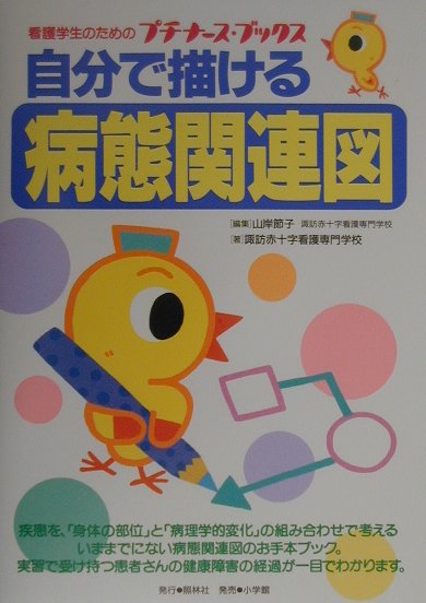 実習で受け持つ患者さんの健康障害の経過が一目でわかる。いままでにない病態関連図のお手本ブック。